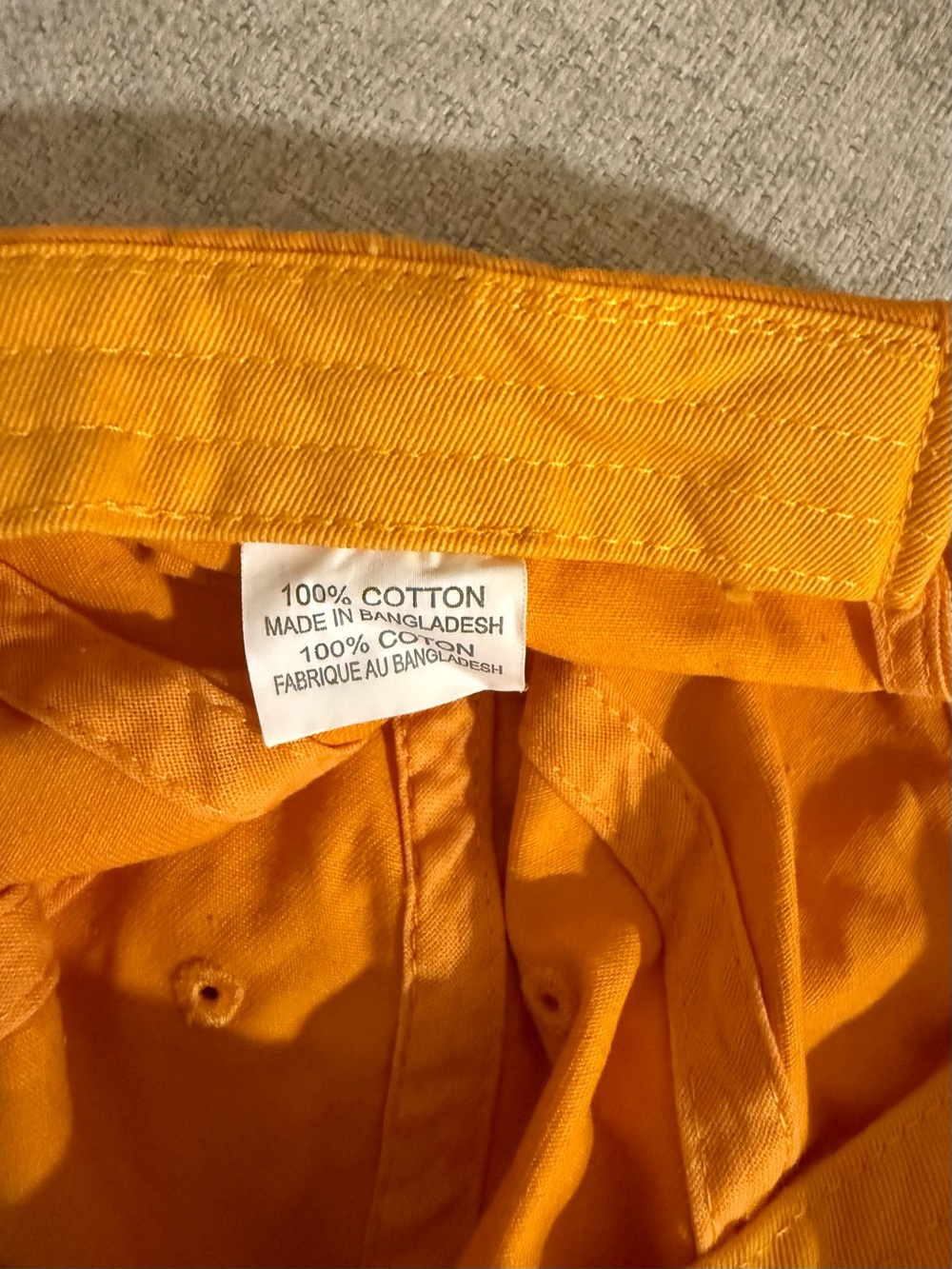 Halfdays Orange Baseball Cap - Picture 3 of 3